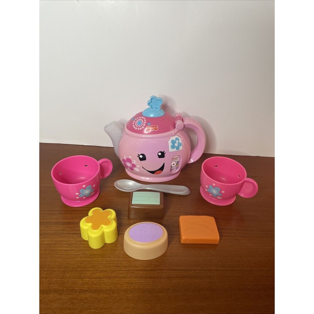 Fisher-Price Laugh & Learn Sweet Manners Tea Set READ - Picture 2 of 10